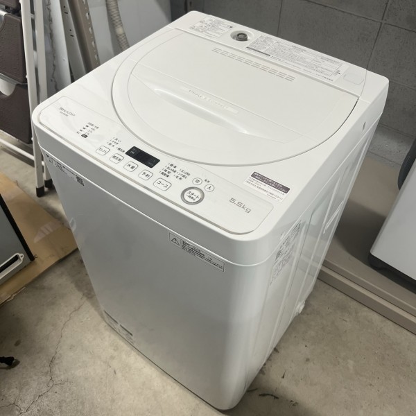 SHARP 洗濯機　5.5kg　2020年製