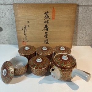 『久谷焼　急須＆湯呑セット、他』まとめて買取させて頂きました。サムネイル