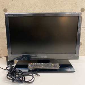 『TOSHIBA REGZA テレビ　19インチ　2012年製』『AMAZEN 電子レンジ　2019年製』セットで買取させて頂きました。サムネイル
