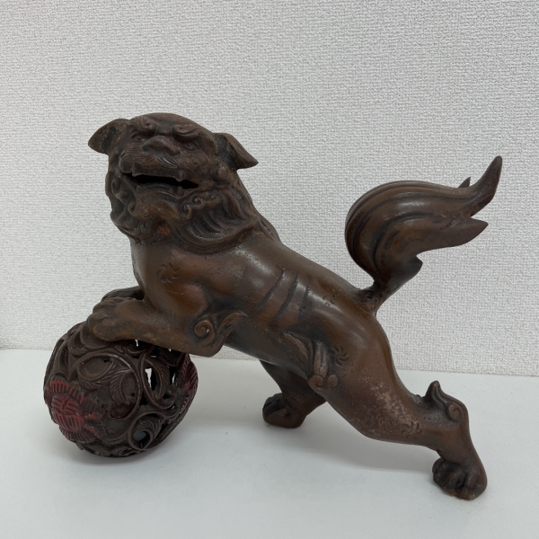 獅子　置物